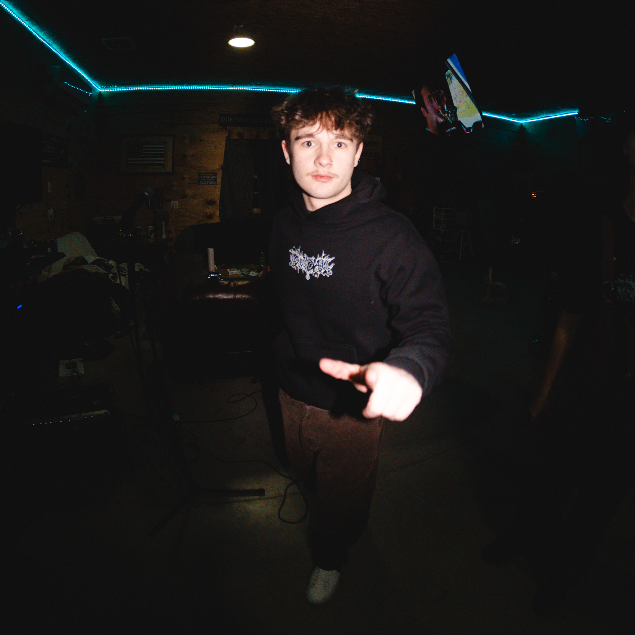 Metal Logo Hoodie